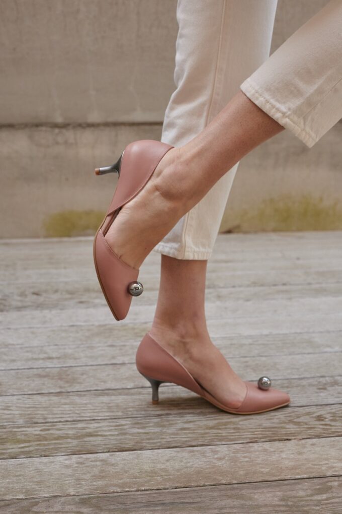 Pantofi Evi Dusty Rose